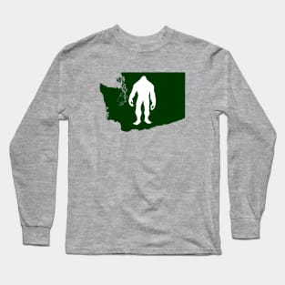 Washington Bigfoot Long Sleeve T-Shirt